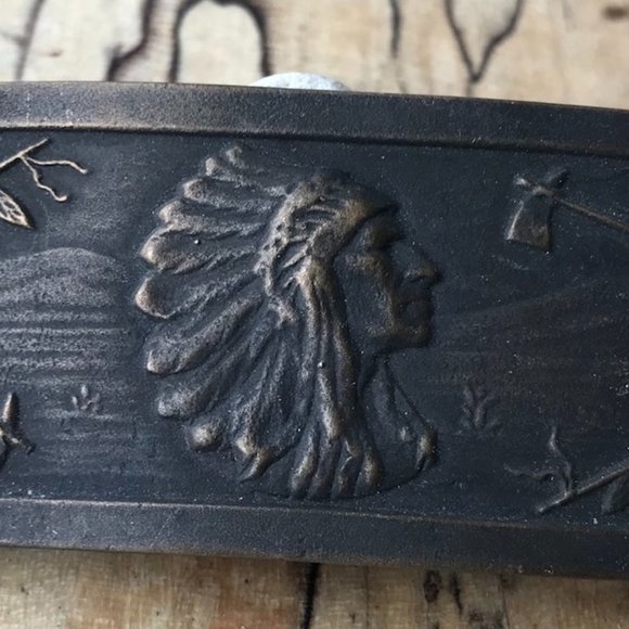 Handmade Vintage Native American Belt Buckle main image 4